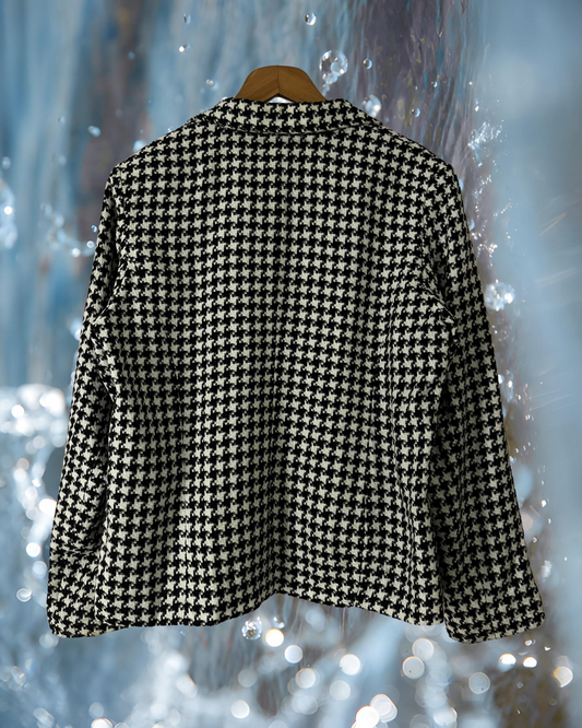 vintage kazayağı blazer ceket