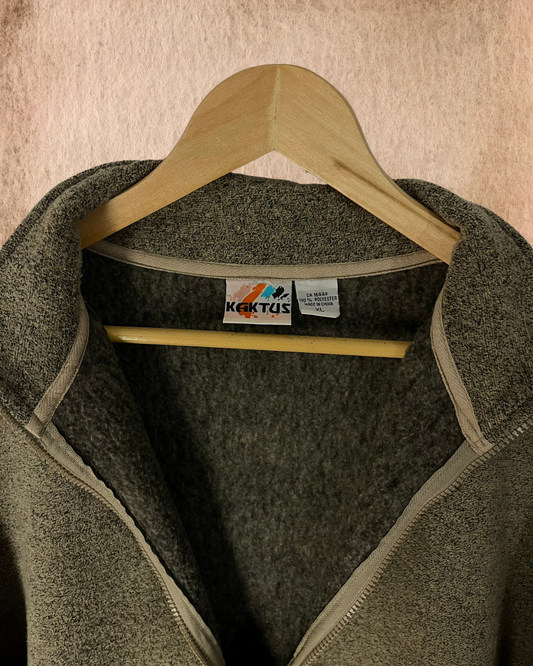 vintage Kaktus polar hırka