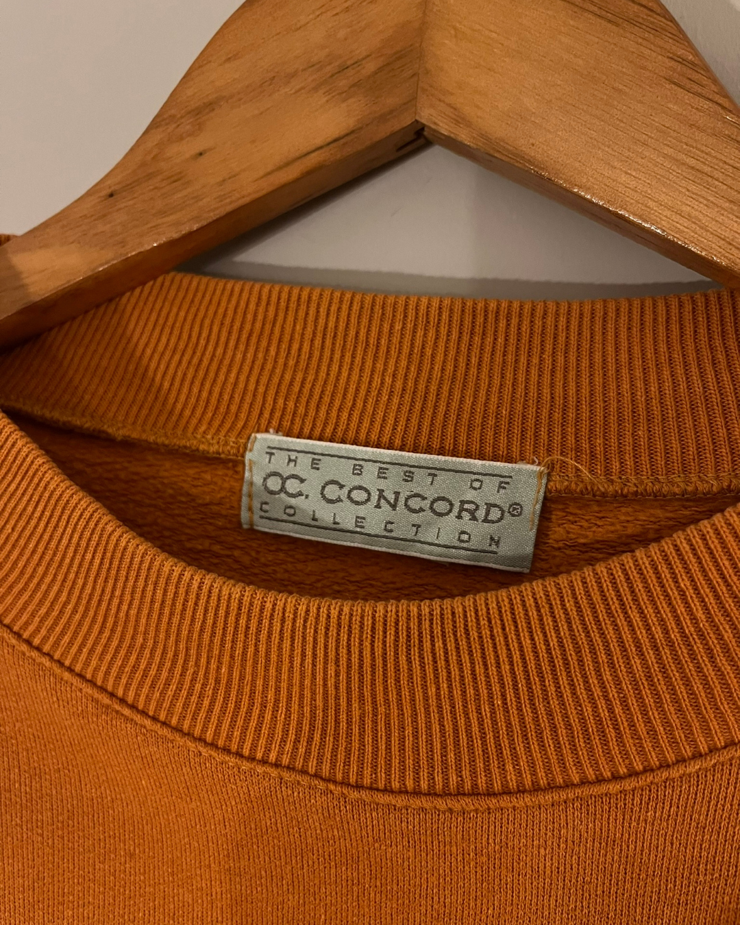 vintage turuncu comfort sweatshirt