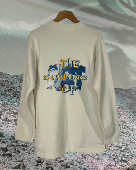 vintage surfing sweatshirt
