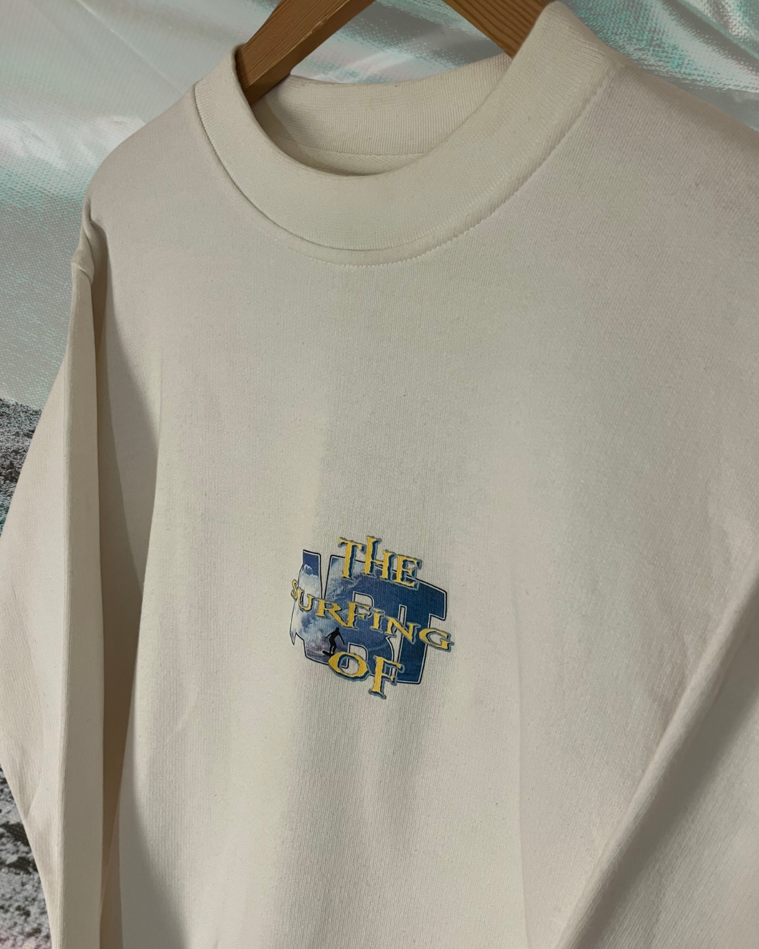 vintage surfing sweatshirt