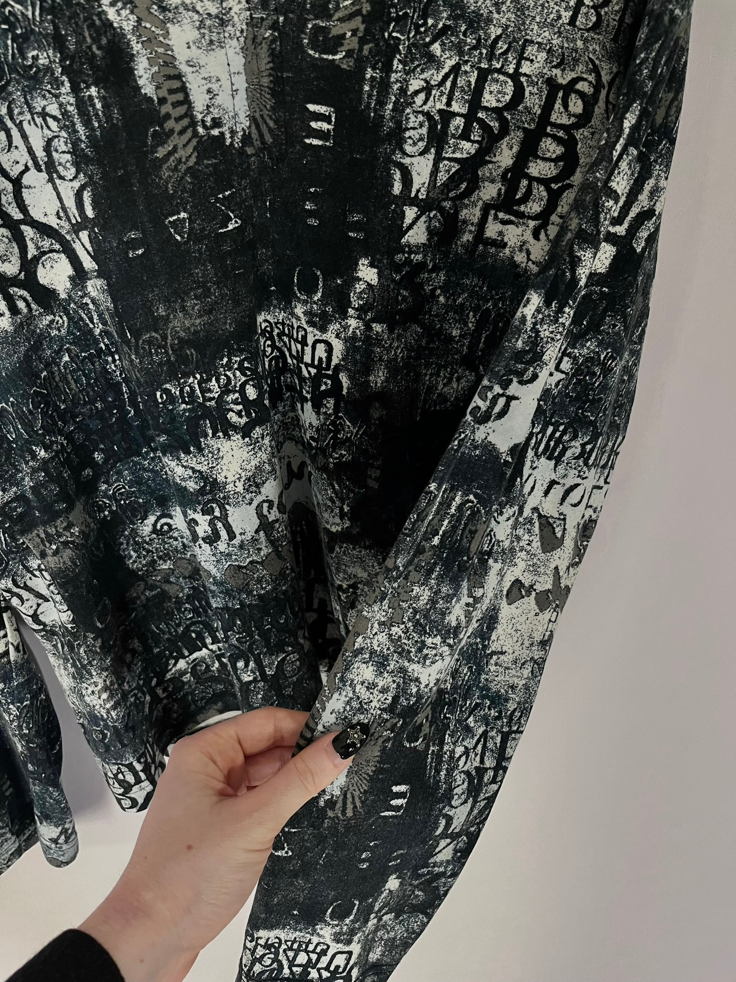 y2k street one grunge bluz