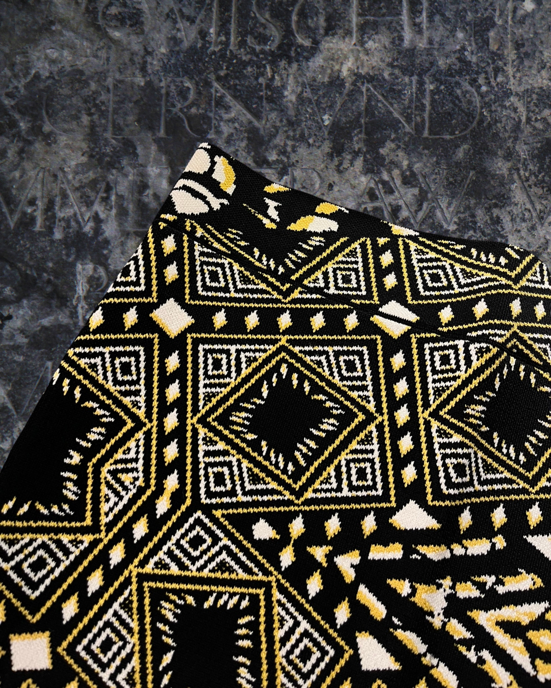 vintage bcbg max azria yüksek bel elastik dar etek