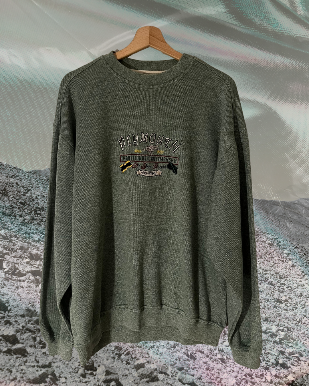 vintage UK Racing Greystone sweatshirt