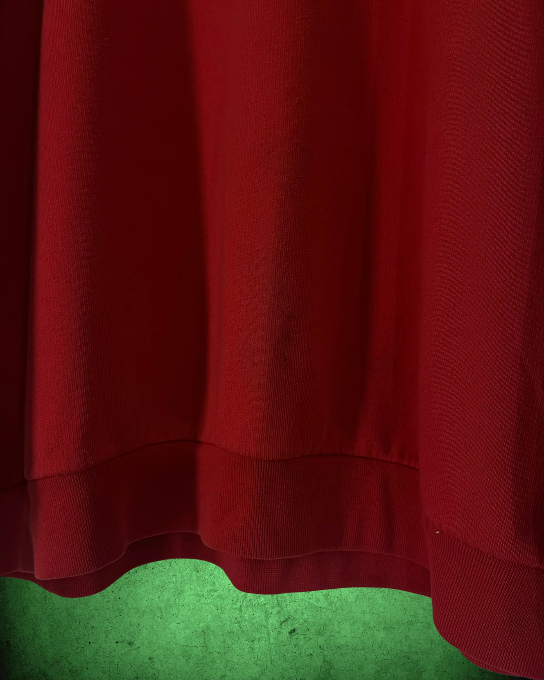 vintage hollanda polo yakalı sweatshirt