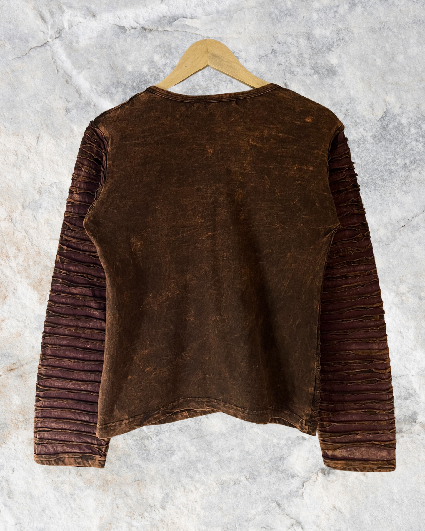 tie-dye sweatshirt bluz