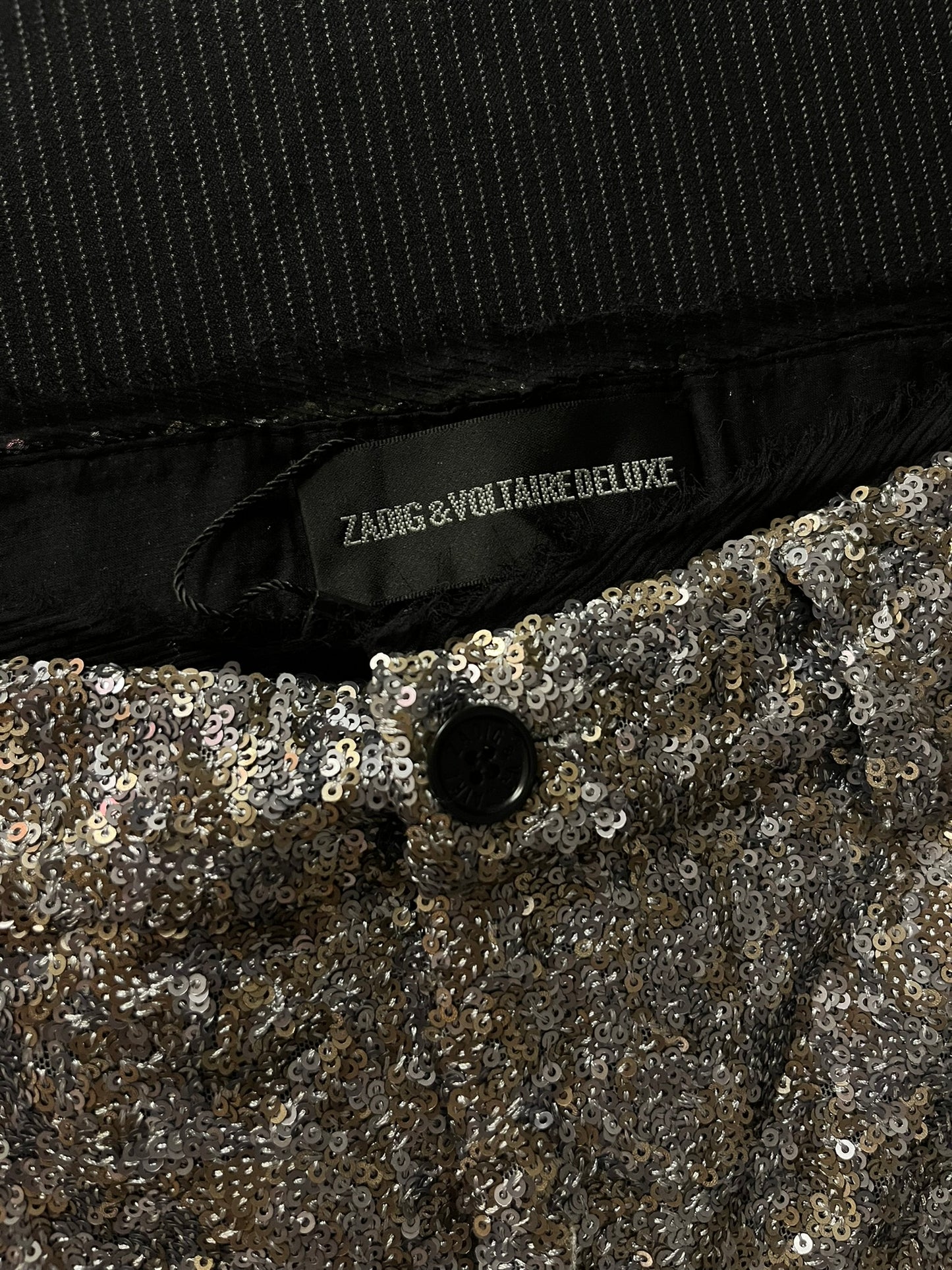zadig & voltaire payetli abiye şort