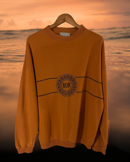 vintage turuncu comfort sweatshirt