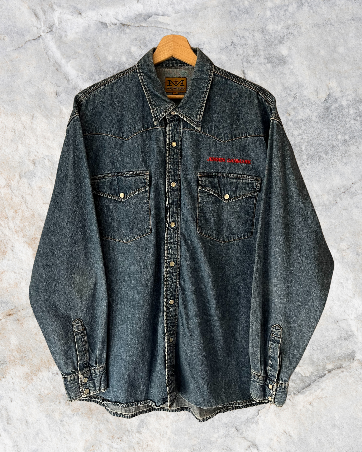 maverick denim gömlek