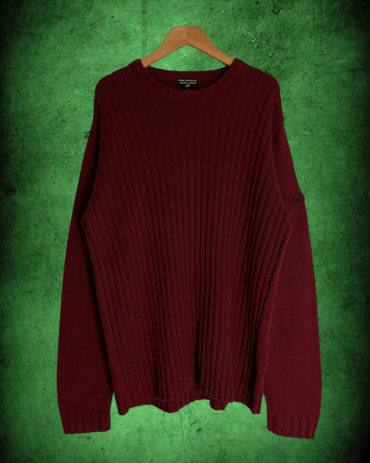 vintage bordeaux ralph lauren kazak
