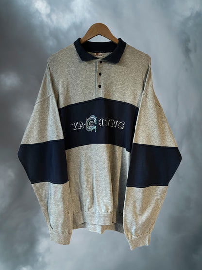 yakalı denizci sweatshirt