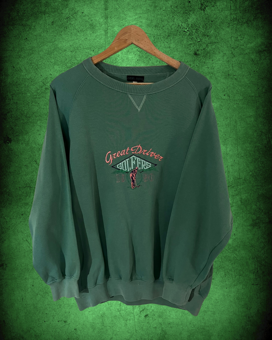 vintage golfer's sweatshirt