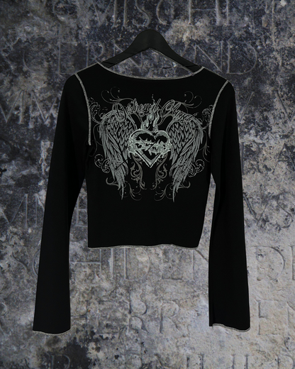 y2k gothic bluz