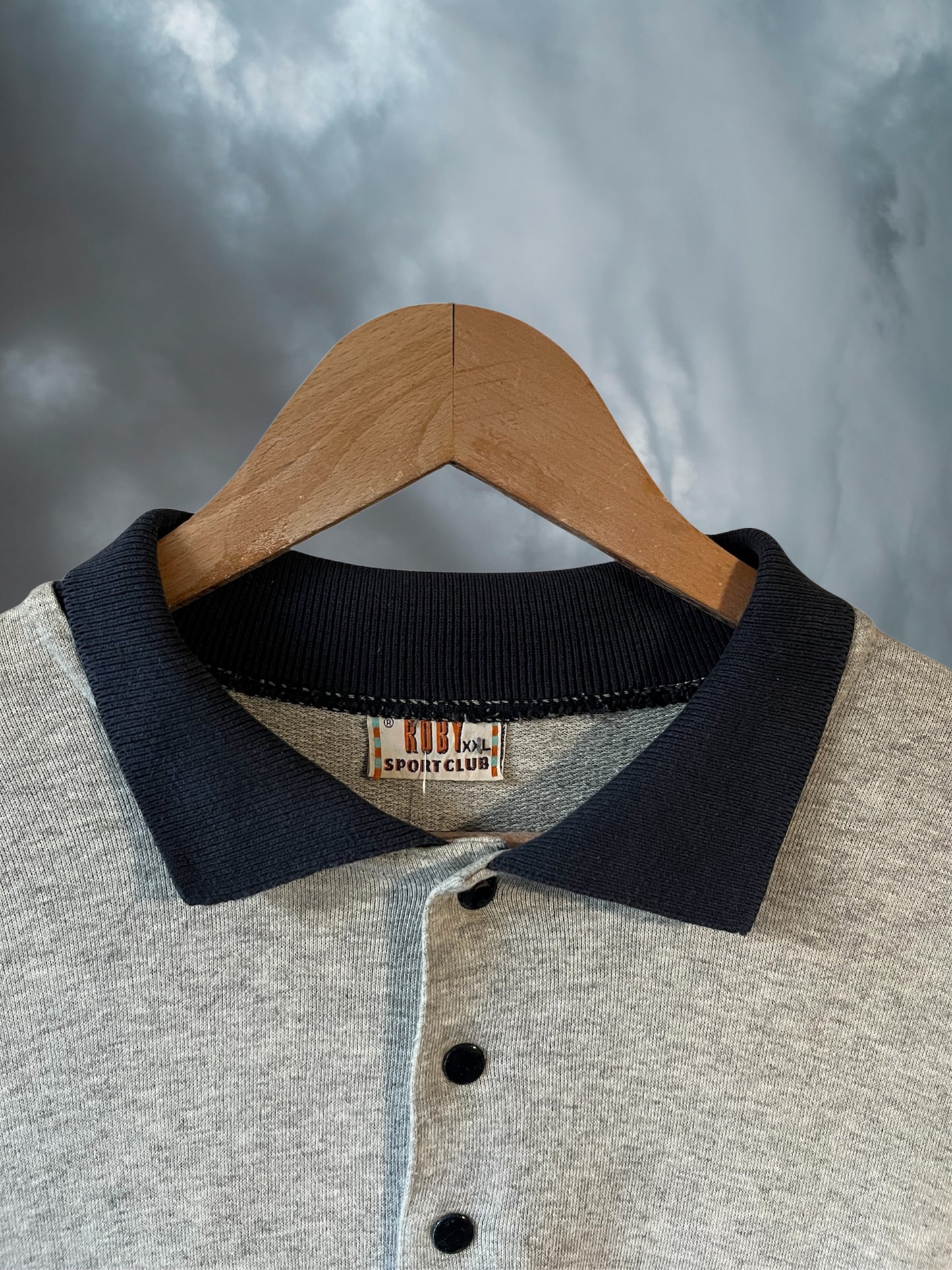 yakalı denizci sweatshirt