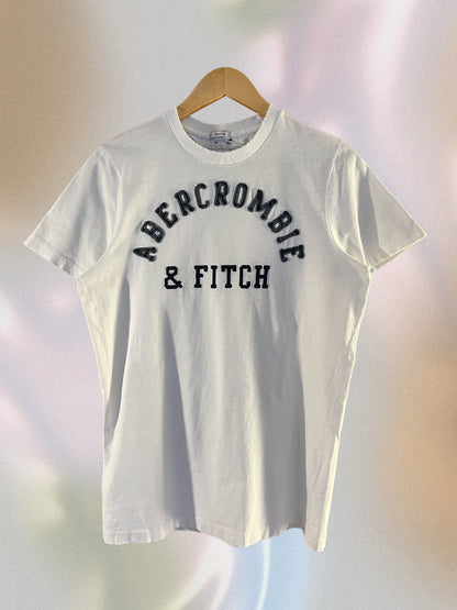 abercrombie white tee