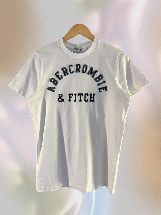 abercrombie white tee