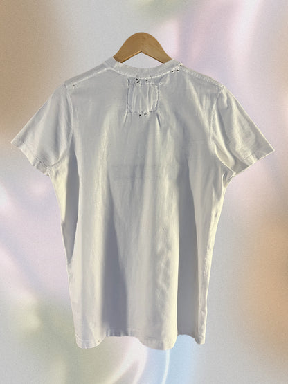 abercrombie white tee