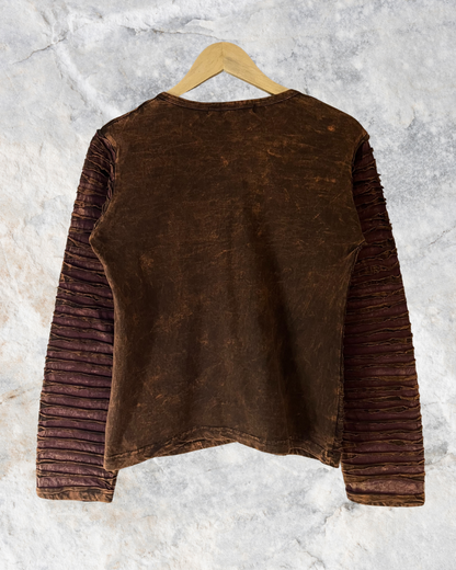 tie-dye sweatshirt bluz