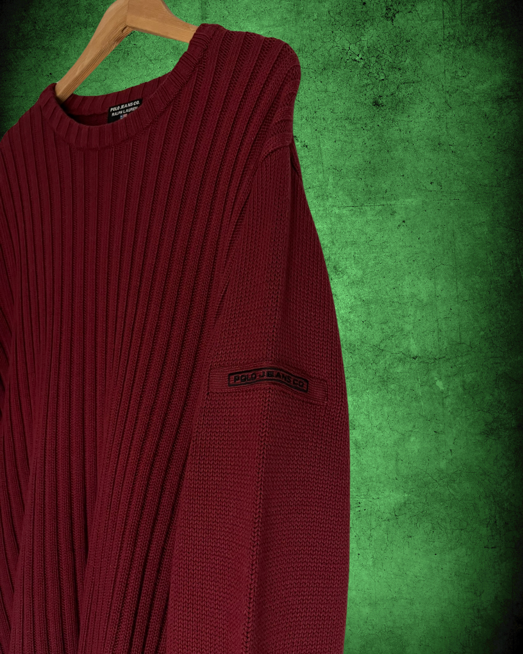 vintage bordeaux ralph lauren kazak