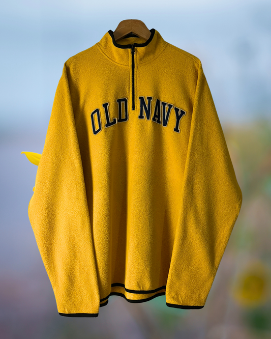 vintage old navy zip polar
