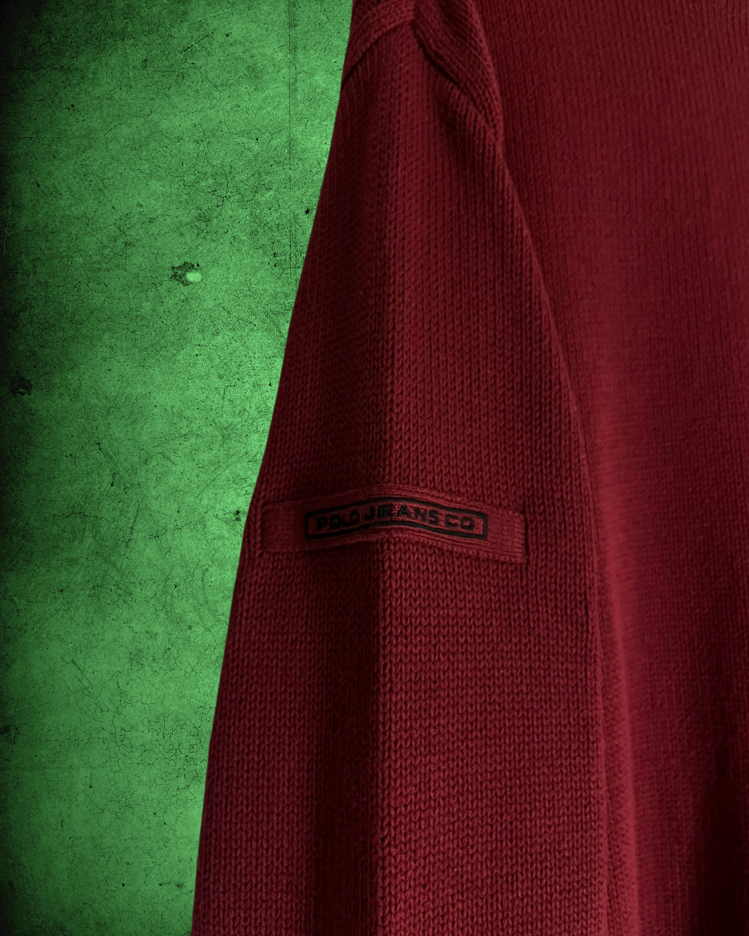 vintage bordeaux ralph lauren kazak