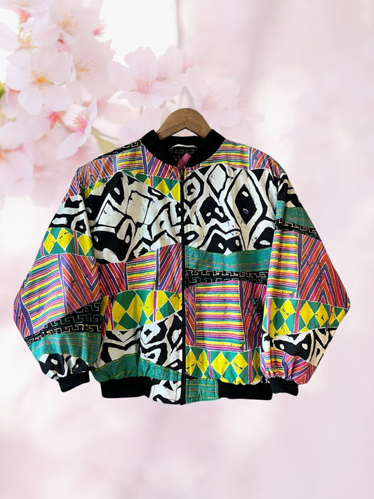 funky retro bomber ceket
