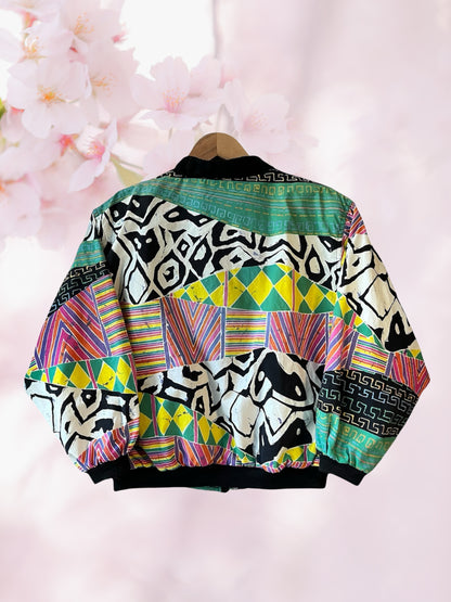 funky retro bomber ceket