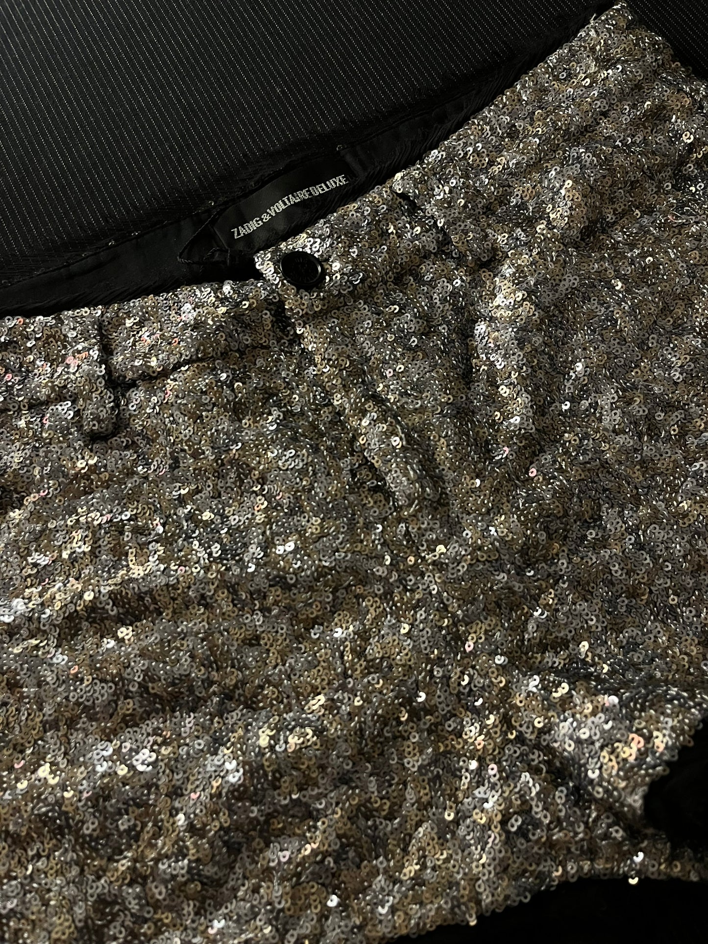 zadig & voltaire payetli abiye şort